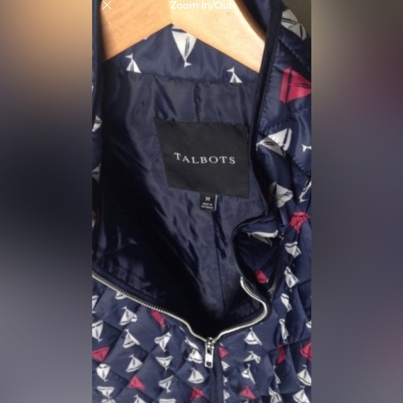 Talbots Sail Boat Vest - Picture 3 of 3